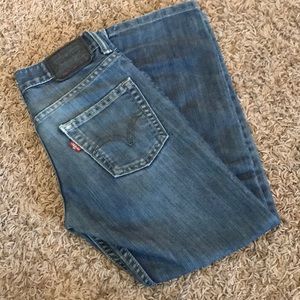 Levi’s medium wash denim